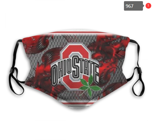 NCAA Ohio State Buckeyes #2 Dust mask with filter